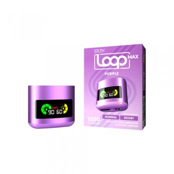 STLTH LOOP MAX Device Battery Purple